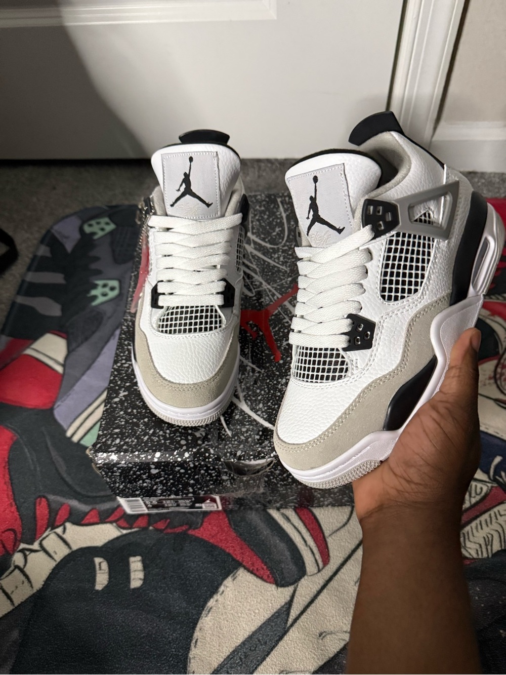 Jordan 4 military black